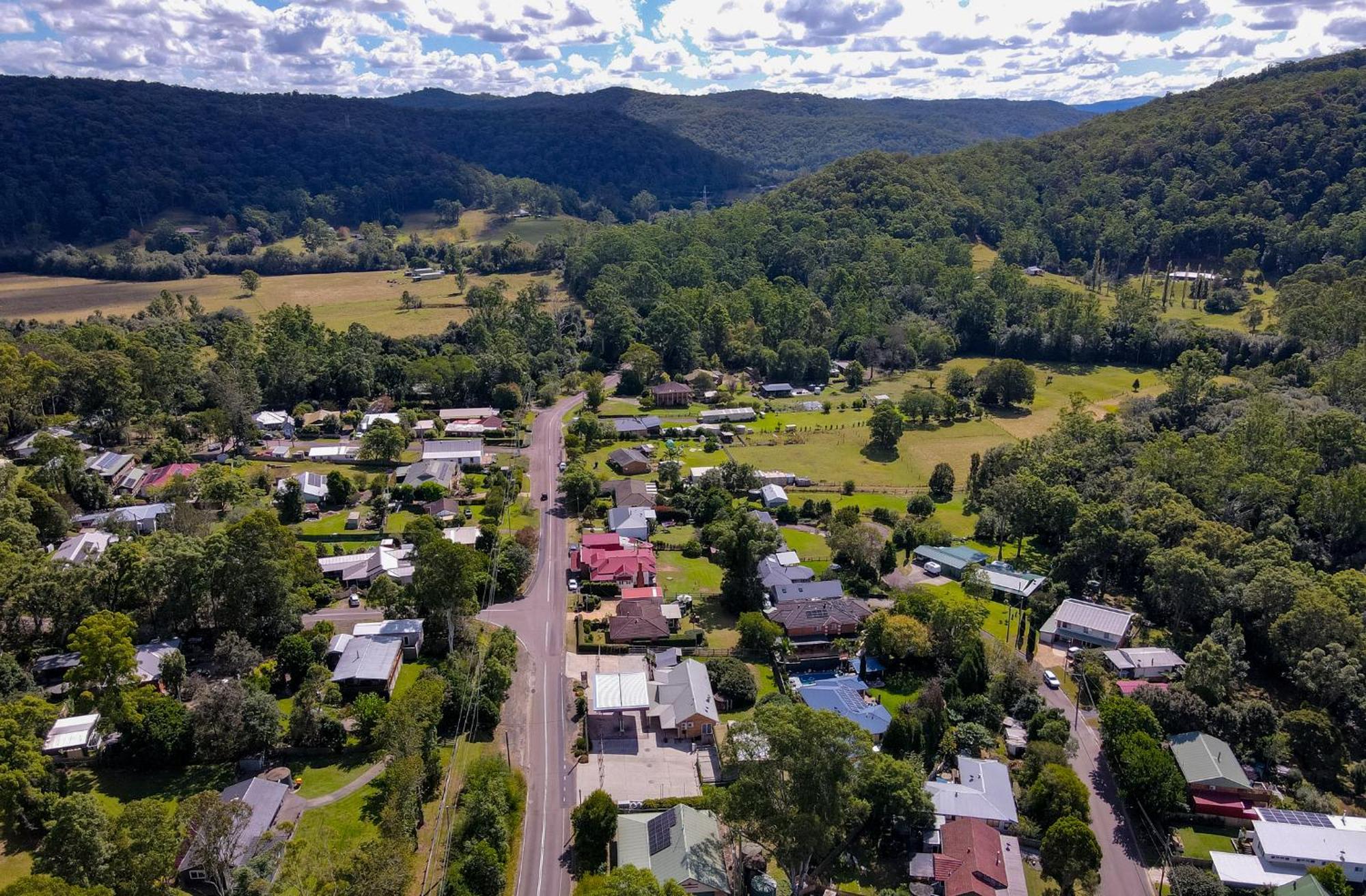 Angel Sussurri Hotel Yarramalong Buitenkant foto